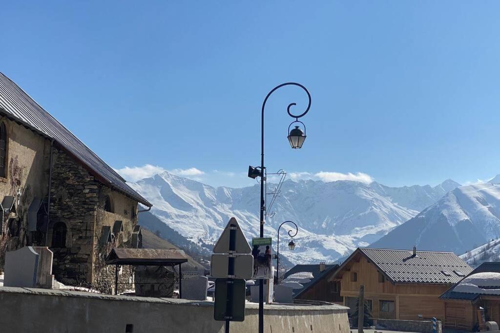 Logement 4/6 Personnes A La Montagne Avec Piscine Appartement Saint-Sorlin-dʼArves Buitenkant foto