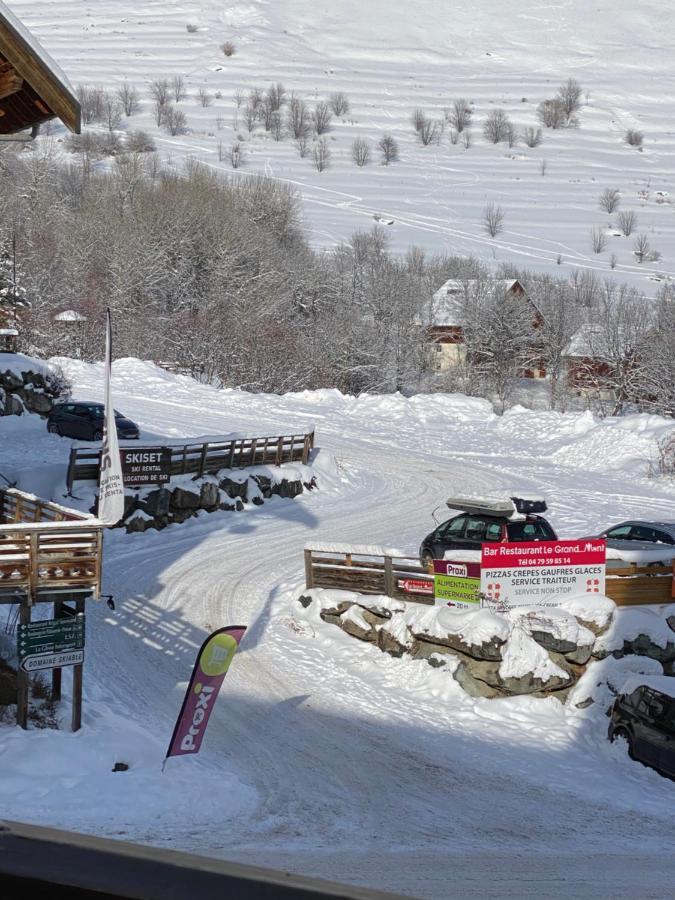 Logement 4/6 Personnes A La Montagne Avec Piscine Appartement Saint-Sorlin-dʼArves Buitenkant foto