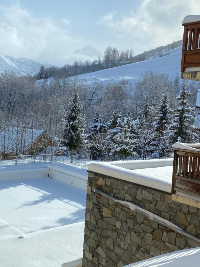 Logement 4/6 Personnes A La Montagne Avec Piscine Appartement Saint-Sorlin-dʼArves Buitenkant foto